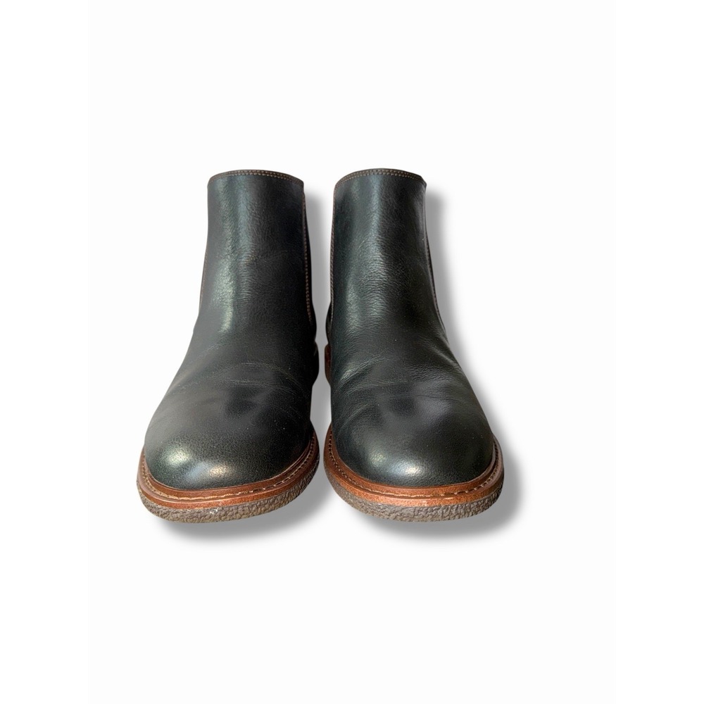 Lucky Brand Men's Chelsea Black Leather Ankle Boot Sz 9 NWOT - Picture 2 of 7